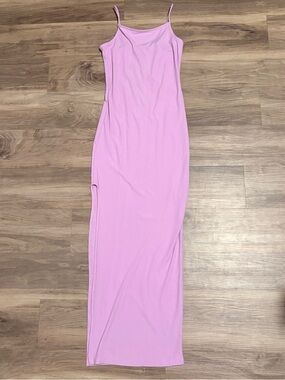Rue21 Pink/Purple Midi Dress with Slit